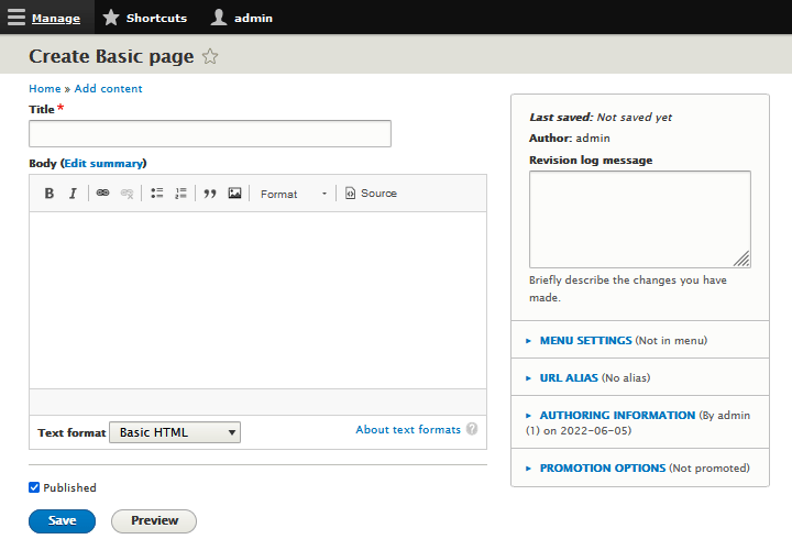 Add content. createpage.png