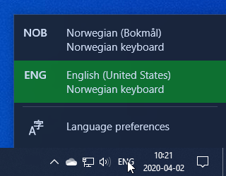 Input indicator. w10_inpind.png